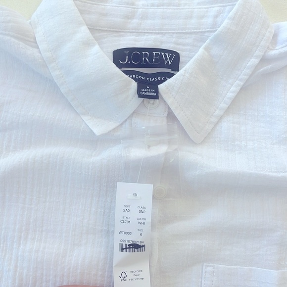 J. Crew Garçon classic double-gauze shirt - Picture 7 of 9